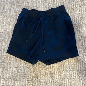 lululemon athletica Men's Athletic Shorts - Navy Blue